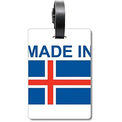 DIYthinker Bagagelabels om op te hangen, uit IJsland, meerkleurig, maat M, Meerkleurig, Medium DIYthinker Bagagelabels om op te hangen, uit IJsland, meerkleurig, maat M, Meerkleurig, Medium