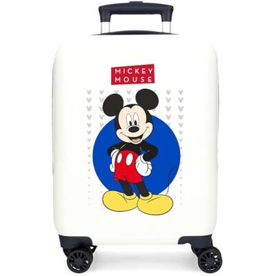 Disney Joumma Minnie, geniet van de dag, cabinekoffer, wit, 33 x 50 x 20 cm, stijf, ABS, zijcijfersluiting, 28,4 l, 2 kg, 4 dubbele wielen, handbagage, wit, cabinekoffer, Wit., Handbagage Disney Joumma Minnie, geniet van de dag, cabinekoffer, wit, 33 x 50 x 20 cm, stijf, ABS, zijcijfersluiting, 28,4 l, 2 kg, 4 dubbele wielen, handbagage, wit, cabinekoffer, Wit., Handbagage