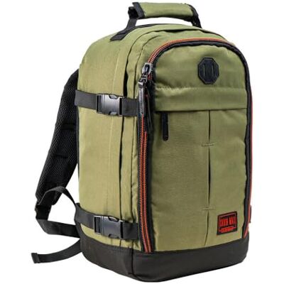 Cabin Max Metz Reisrugzak, 40 x 20 x 25 cm, handbagage, voldoet aan de maximale afmetingen van Ryanair (20 liter, gerecycleerd rPET-polyester), Khaki (stad) Cabin Max Metz Reisrugzak, 40 x 20 x 25 cm, handbagage, voldoet aan de maximale afmetingen van Ryanair (20 liter, gerecycleerd rPET-polyester), Khaki (stad)