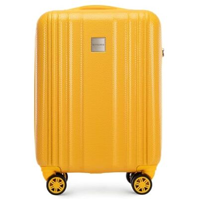 WITTCHEN Parent ULTIMO Line, koffer, lichte bagage, reiskoffer, polycarbonaat, TSA-slot, telescopische handgreep, 4 zwenkwielen, reisbagage, Geel., Koffer WITTCHEN Parent ULTIMO Line, koffer, lichte bagage, reiskoffer, polycarbonaat, TSA-slot, telescopische handgreep, 4 zwenkwielen, reisbagage, Geel., Koffer