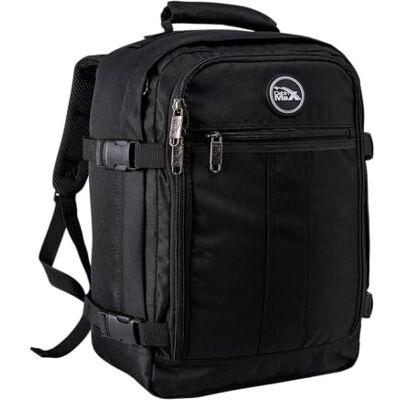 Cabin Max Metz Bagage rugzak voor handbagage, zwart, 40 x 30 x 20 cm, handbagage Cabin Max Metz Bagage rugzak voor handbagage, zwart, 40 x 30 x 20 cm, handbagage