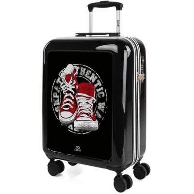 SKPAT Children's Travel Suitcases Spel. Middelgrote koffer en cabinekoffer. Stel resistente en lichte reiskoffers in. Koffer Set Meisje met Hangslot TSA 133600B, -Wandeling, Urban SKPAT Children's Travel Suitcases Spel. Middelgrote koffer en cabinekoffer. Stel resistente en lichte reiskoffers in. Koffer Set Meisje met Hangslot TSA 133600B, -Wandeling, Urban
