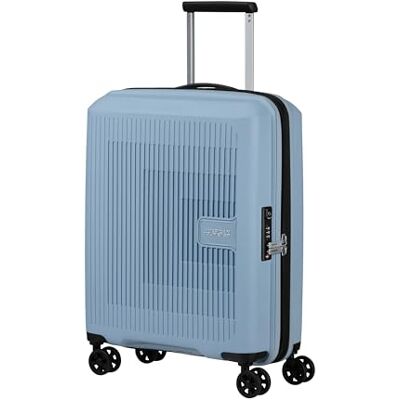 American Tourister Aerostep Spinner S, uittrekbare handbagage, 55 cm, 36/40 l, grijs (Soho Grey) American Tourister Aerostep Spinner S, uittrekbare handbagage, 55 cm, 36/40 l, grijs (Soho Grey)
