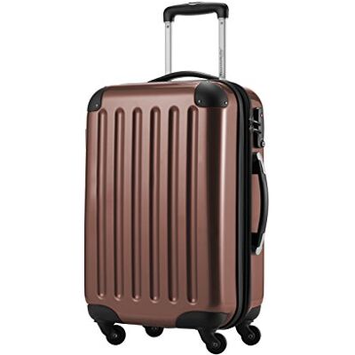 Hauptstadtkoffer Alex – handkoffer, zwart, glanzend, TSA, Bruin Hauptstadtkoffer Alex – handkoffer, zwart, glanzend, TSA, Bruin