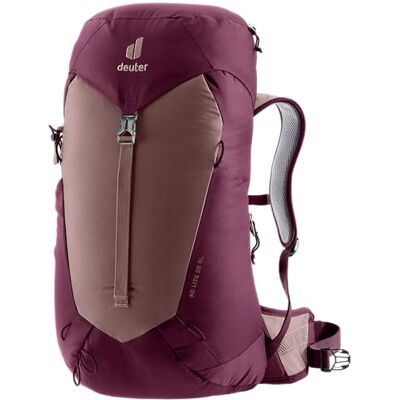 Deuter Ac Lite 28 Sl Damesrugzak, Ashrose-zwarte bes, Minimalistisch Deuter Ac Lite 28 Sl Damesrugzak, Ashrose-zwarte bes, Minimalistisch