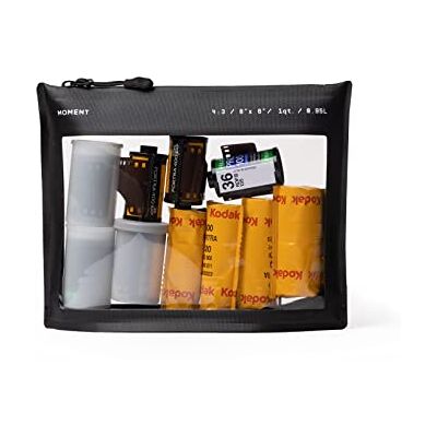 Moment Herbruikbare transparante reisfolie-tas (1 liter) waterdicht voor 35 mm en 120 films. Moment Herbruikbare transparante reisfolie-tas (1 liter) waterdicht voor 35 mm en 120 films.