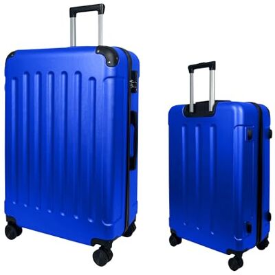 MY TRAVEL BAG Harde koffer van ABS (handbagage, middelgroot), 4 dubbele wielen, Royal Blauw, Harde koffer van ABS MY TRAVEL BAG Harde koffer van ABS (handbagage, middelgroot), 4 dubbele wielen, Royal Blauw, Harde koffer van ABS
