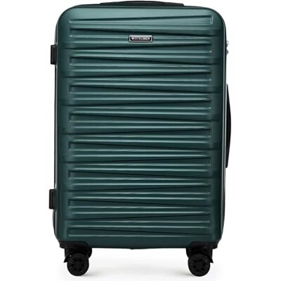 WITTCHEN Skyspeed Line Middelgrote koffer met harde schaal, ABS-trolley, reiskoffer, cijferslot, telescopische handgreep, 4 wielen, Brussels Airlines/Ryanair/TUI fly Belgium WITTCHEN Skyspeed Line Middelgrote koffer met harde schaal, ABS-trolley, reiskoffer, cijferslot, telescopische handgreep, 4 wielen, Brussels Airlines/Ryanair/TUI fly Belgium