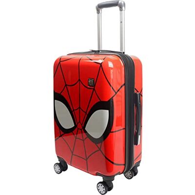 Ful Marvel Spider-Man harde koffer met wieltjes, maskermotief, 53,3 cm, rood, Marvel Spider-Man harde koffer met wieltjes, maskermotief, 55,9 cm Ful Marvel Spider-Man harde koffer met wieltjes, maskermotief, 53,3 cm, rood, Marvel Spider-Man harde koffer met wieltjes, maskermotief, 55,9 cm