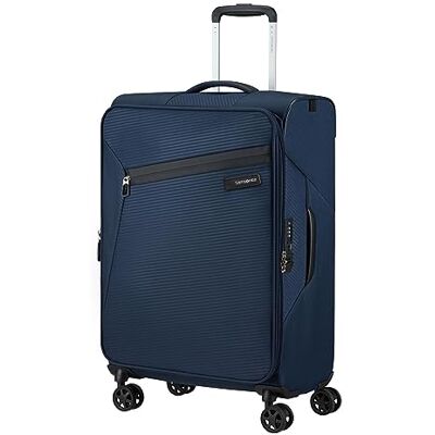 Samsonite Litebeam EasyJet Upright S, 35 x 20 x 45 cm, 26 l, 1,60 kg, handbagage, vliegtuig Upright S, voor onder de stoel, Middernacht Blauw Samsonite Litebeam EasyJet Upright S, 35 x 20 x 45 cm, 26 l, 1,60 kg, handbagage, vliegtuig Upright S, voor onder de stoel, Middernacht Blauw