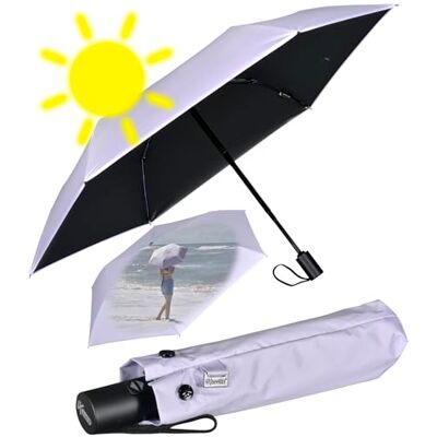 iX-brella Mini-paraplu met automatisch openen en sluiten met uv- en warmtebescherming iX-brella Mini-paraplu met automatisch openen en sluiten met uv- en warmtebescherming