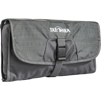 Tatonka Small Travelcare Toilettas om op te hangen, met vakken en spiegels, titaniumgrijs, 25 x 17 x 4 cm Tatonka Small Travelcare Toilettas om op te hangen, met vakken en spiegels, titaniumgrijs, 25 x 17 x 4 cm