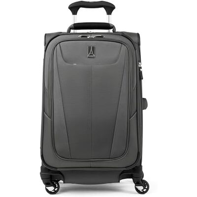 Travelpro Maxlite 5 Softside Uitbreidbare koffer met 4 zwenkwielen voor dames en heren, schaduwgrijs, Carry-on 21-inch, Maxlite 5 Softside, uitbreidbare koffer met zwenkwielen, Grijze schaduw., Travelpro Maxlite 5 Softside Uitbreidbare koffer met 4 zwenkwielen voor dames en heren, schaduwgrijs, Carry-on 21-inch, Maxlite 5 Softside, uitbreidbare koffer met zwenkwielen, Grijze schaduw.,