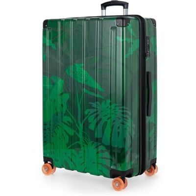 Hauptstadtkoffer Q-Damm Kofferset, 3-delig, S, M, L, cabine, 54 cm, medium, 68 cm, groot, 78 cm, TSA, harde schaal ABS, Bloemenontwerp, Bagagekoffer Hauptstadtkoffer Q-Damm Kofferset, 3-delig, S, M, L, cabine, 54 cm, medium, 68 cm, groot, 78 cm, TSA, harde schaal ABS, Bloemenontwerp, Bagagekoffer