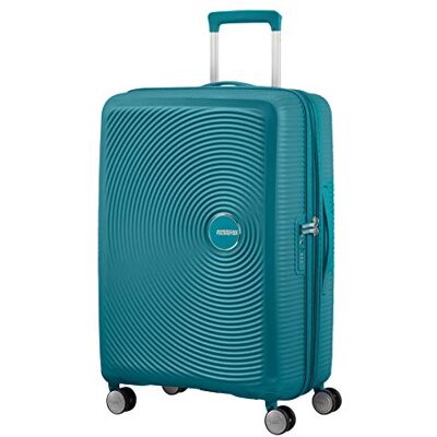 American Tourister Soundbox Spinner S Uitbreidbare handbagage, groen (Jade Green), M (67 cm 81 L), Spinner M (67 cm 81 L) Jadegroen, uitbreidbare harde koffer, 67H x 46W x 29D cm, 71.5/81 L, 3.7 kg, met TSA-slot American Tourister Soundbox Spinner S Uitbreidbare handbagage, groen (Jade Green), M (67 cm 81 L), Spinner M (67 cm 81 L) Jadegroen, uitbreidbare harde koffer, 67H x 46W x 29D cm, 71.5/81 L, 3.7 kg, met TSA-slot