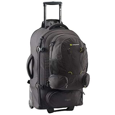 Caribee SkyMaster II Reistrolley 70 liter met afneembare rugzak en rugzakfunctie, zwart, 70 liter, trolley Caribee SkyMaster II Reistrolley 70 liter met afneembare rugzak en rugzakfunctie, zwart, 70 liter, trolley