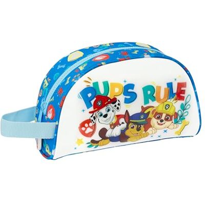 safta Paw Patrol Pups Rule: grote toilettas voor kinderen, aanpasbaar aan de trolley, ideaal voor kinderen van 5 tot 14 jaar, comfortabel en veelzijdig, kwaliteit en sterkte, 26 x 16 x 9 cm, kleur safta Paw Patrol Pups Rule: grote toilettas voor kinderen, aanpasbaar aan de trolley, ideaal voor kinderen van 5 tot 14 jaar, comfortabel en veelzijdig, kwaliteit en sterkte, 26 x 16 x 9 cm, kleur
