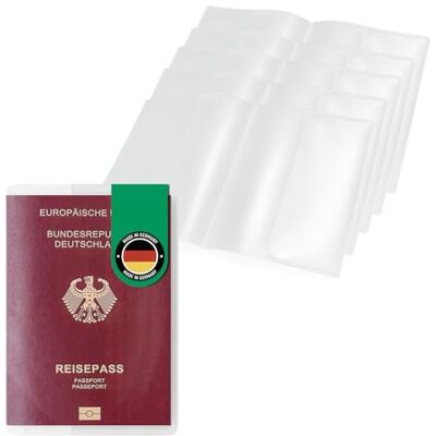Falkenhorn Paspoorthoes Made in Germany transparant, scheurvast en onuitwisbaar voor nieuw Duits paspoort vanaf 2017 verschillende verpakkingsmaten, Transparant, Casual Falkenhorn Paspoorthoes Made in Germany transparant, scheurvast en onuitwisbaar voor nieuw Duits paspoort vanaf 2017 verschillende verpakkingsmaten, Transparant, Casual