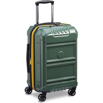 DELSEY PARIS REMPART Uitbreidbare harde cabinekoffer, 55 x 35 x 29 cm 44 liter S stormgrijs, leger, S, koffer DELSEY PARIS REMPART Uitbreidbare harde cabinekoffer, 55 x 35 x 29 cm 44 liter S stormgrijs, leger, S, koffer