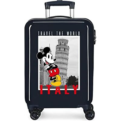 Disney Mickey & Minnie Trip To... kofferset, één maat, Italië blauw, Handbagage Disney Mickey & Minnie Trip To... kofferset, één maat, Italië blauw, Handbagage