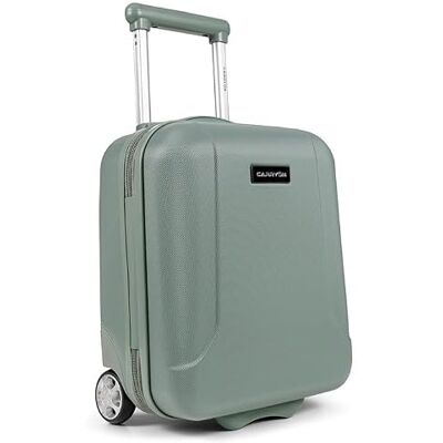 CarryOn Skyhopper Underseat – koffer onder de zitting 40 x 30 x 20 cm – handbagage 19 liter, handbagage 2 wielen (groen, mini) CarryOn Skyhopper Underseat – koffer onder de zitting 40 x 30 x 20 cm – handbagage 19 liter, handbagage 2 wielen (groen, mini)