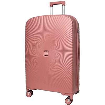 MY TRAVEL BAG Koffer met harde schaal van polypropyleen (handbagage, middelgroot), 360° dubbele wielen, snoeproze, Mittlerer Koffer (67cm), harde koffer met 360° dubbele wielen MY TRAVEL BAG Koffer met harde schaal van polypropyleen (handbagage, middelgroot), 360° dubbele wielen, snoeproze, Mittlerer Koffer (67cm), harde koffer met 360° dubbele wielen