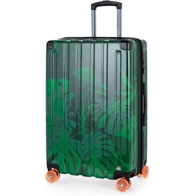 Hauptstadtkoffer Q-Damm Kofferset, 3-delig, S, M, L, cabine, 54 cm, medium, 68 cm, groot, 78 cm, TSA, harde schaal ABS, Bloemenontwerp, Bagagekoffer Hauptstadtkoffer Q-Damm Kofferset, 3-delig, S, M, L, cabine, 54 cm, medium, 68 cm, groot, 78 cm, TSA, harde schaal ABS, Bloemenontwerp, Bagagekoffer