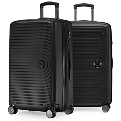 Hauptstadtkoffer Mitte Kofferset 2x 65cm hard shell Koffer Trolley bagage, Uitbreidbaar, TSA, Zwart Hauptstadtkoffer Mitte Kofferset 2x 65cm hard shell Koffer Trolley bagage, Uitbreidbaar, TSA, Zwart