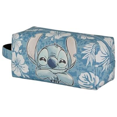 Disney Lilo and Stitch Aloha-Brick Plus toilettas voor op reis, blauw, 25 x 12 cm, blauw, één maat, Brick Plus Aloha reistoilettas Disney Lilo and Stitch Aloha-Brick Plus toilettas voor op reis, blauw, 25 x 12 cm, blauw, één maat, Brick Plus Aloha reistoilettas