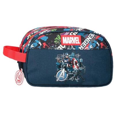 Marvel Joumma Avengers Legendary Toilettas, aanpasbaar, blauw, 26 x 16 x 11 cm, polyester L, blauw, aanpasbare tas Marvel Joumma Avengers Legendary Toilettas, aanpasbaar, blauw, 26 x 16 x 11 cm, polyester L, blauw, aanpasbare tas