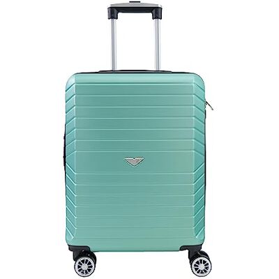 VIDA since 1995 Harde koffer VR629 uitbreidbaar (S – klein – 34-45 l – 55 x 39 x 22 cm – 2,8 kg, groen (mint)) VIDA since 1995 Harde koffer VR629 uitbreidbaar (S – klein – 34-45 l – 55 x 39 x 22 cm – 2,8 kg, groen (mint))