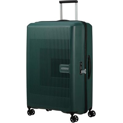 American Tourister Aerostep Spinner L, uitbreidbare hoes, 77 cm, 101,5/109 L, groen (Dark Forest) American Tourister Aerostep Spinner L, uitbreidbare hoes, 77 cm, 101,5/109 L, groen (Dark Forest)