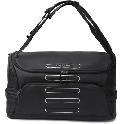 Hedgren Sojourn Duffle/Rugzak Zwart, Zwart Cabinemaat + RFID Hedgren Sojourn Duffle/Rugzak Zwart, Zwart Cabinemaat + RFID