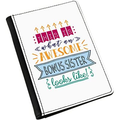 Gift Base Dit is What an Awesome Bonus on Looks Like Paspoort, zwart, universele bevestiging, zwart., Fixation Universelle Gift Base Dit is What an Awesome Bonus on Looks Like Paspoort, zwart, universele bevestiging, zwart., Fixation Universelle