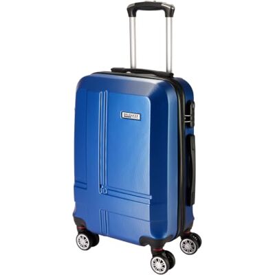 BRUBAKER New York hardshell koffer Uitbreidbare harde reiskoffer met cijferslot, 4 comfortabele wielen en telescopische handgreep Rolkoffer, Donkerblauw, Koffer BRUBAKER New York hardshell koffer Uitbreidbare harde reiskoffer met cijferslot, 4 comfortabele wielen en telescopische handgreep Rolkoffer, Donkerblauw, Koffer