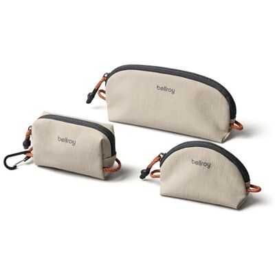 Bellroy Lite Pocket Trio (Trio Agile zakjes, ultralicht, om in bagage te stoppen of aan je tas te bevestigen), As, Eén maat, Lite Pocket Trio Bellroy Lite Pocket Trio (Trio Agile zakjes, ultralicht, om in bagage te stoppen of aan je tas te bevestigen), As, Eén maat, Lite Pocket Trio