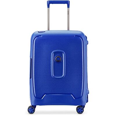 DELSEY MONCEY 4DR trolley, marineblauw, Cabine Slim ( 55 cm ), modern DELSEY MONCEY 4DR trolley, marineblauw, Cabine Slim ( 55 cm ), modern