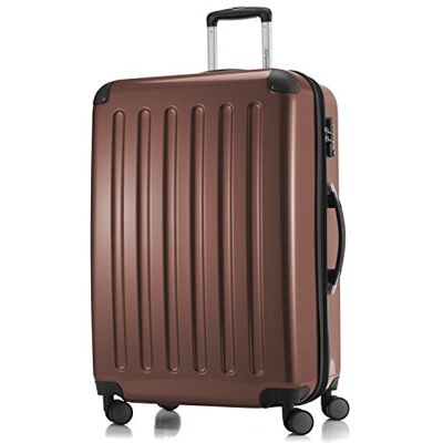 Hauptstadtkoffer Alex – handkoffer, zwart, glanzend, TSA, Bruin Hauptstadtkoffer Alex – handkoffer, zwart, glanzend, TSA, Bruin