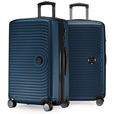 Hauptstadtkoffer Mitte Kofferset 2x 65cm hard shell Koffer Trolley bagage, Uitbreidbaar, TSA, Blauw Hauptstadtkoffer Mitte Kofferset 2x 65cm hard shell Koffer Trolley bagage, Uitbreidbaar, TSA, Blauw