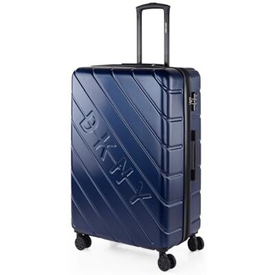 DKNY Travel Luggage Set met 4 wielen Reisbagageset Lichtgewicht reisbagageset. TSA-combinatieslot, Marinier DKNY Travel Luggage Set met 4 wielen Reisbagageset Lichtgewicht reisbagageset. TSA-combinatieslot, Marinier