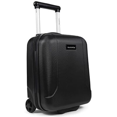 CarryOn Skyhopper Underseat – koffer onder de zitting 40 x 30 x 20 cm – handbagage 19 liter, handbagage met 2 wielen (zwart, klein) CarryOn Skyhopper Underseat – koffer onder de zitting 40 x 30 x 20 cm – handbagage 19 liter, handbagage met 2 wielen (zwart, klein)