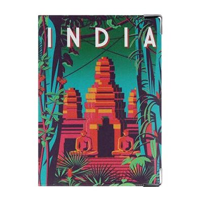 Color Pop ® Paspoortbeschermer (India Print) Gemaakt in Frankrijk PVC Reisaccessoires 13,5 x 9,5 cm, Bedrukt, 13,5 x 9,5 x 0,6 cm, Eigentijds, Bedrukt, Eigentijds Color Pop ® Paspoortbeschermer (India Print) Gemaakt in Frankrijk PVC Reisaccessoires 13,5 x 9,5 cm, Bedrukt, 13,5 x 9,5 x 0,6 cm, Eigentijds, Bedrukt, Eigentijds