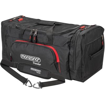 Monzana ® Sporttas en reistas met schoenenvak en nat vak, 90 l, 65 x 32 x 33 cm, draagriem, 2 x zijvakken, waterdicht, weekend, fitness, gym, duffle, zwart. Monzana ® Sporttas en reistas met schoenenvak en nat vak, 90 l, 65 x 32 x 33 cm, draagriem, 2 x zijvakken, waterdicht, weekend, fitness, gym, duffle, zwart.