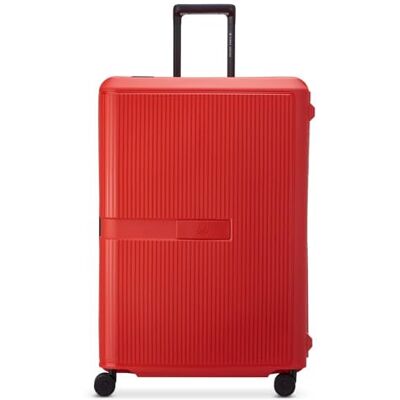 DELSEY PARIS x United Colors of Benetton Color Block Hardside Harde cabinekoffer 55 cm x 40 cm x 20 cm 36 l S, Rood, Draagtas / UPRIGHT DELSEY PARIS x United Colors of Benetton Color Block Hardside Harde cabinekoffer 55 cm x 40 cm x 20 cm 36 l S, Rood, Draagtas / UPRIGHT