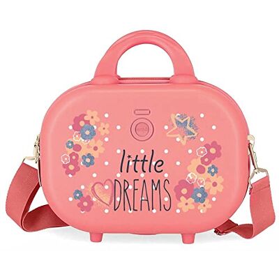 Enso Little Dreams Toilettas met schouderriem, roze, 29 x 21 x 15 cm, stijf ABS, 9,14 l, 2,52 kg, roze, Talla única, aanpasbare tas met schouderriem, Roze, Verstelbare tas met schouderriem Enso Little Dreams Toilettas met schouderriem, roze, 29 x 21 x 15 cm, stijf ABS, 9,14 l, 2,52 kg, roze, Talla única, aanpasbare tas met schouderriem, Roze, Verstelbare tas met schouderriem
