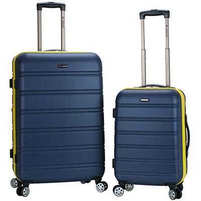Rockland Melbourne Harde koffer met zwenkwielen, Navy Blauw, Melbourne Rockland Melbourne Harde koffer met zwenkwielen, Navy Blauw, Melbourne