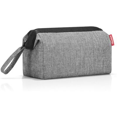 reisenthel Travel Cosmetic – sterke robuuste en praktische reis-make-uptas, polsband, waterafstotend materiaal, zilver, 26 cm, cosmeticakoffer reisenthel Travel Cosmetic – sterke robuuste en praktische reis-make-uptas, polsband, waterafstotend materiaal, zilver, 26 cm, cosmeticakoffer