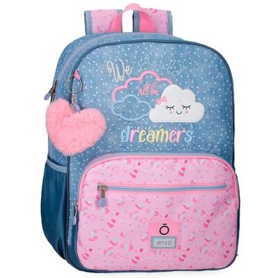 Enso Dreamer Wandelrugzak, blauw, 25 x 32 x 12 cm, polyester by Joumma Bags, blauw, wandelrugzak Enso Dreamer Wandelrugzak, blauw, 25 x 32 x 12 cm, polyester by Joumma Bags, blauw, wandelrugzak