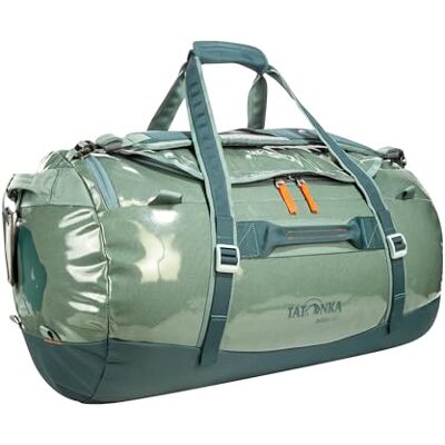 Tatonka Barrel 65 liter waterdichte reistas met rugzakfunctie, grote opening, gevoerde bodem en afsluitbare ritssluiting, saliegroen, 65 liter, robuuste reistas met schouderbanden, saliegroen, Tatonka Barrel 65 liter waterdichte reistas met rugzakfunctie, grote opening, gevoerde bodem en afsluitbare ritssluiting, saliegroen, 65 liter, robuuste reistas met schouderbanden, saliegroen,
