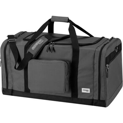 Monzana Sporttas, fitness, voetbal, wandelen, reizen, transport, 70 cm, 90 l, keuze uit kleuren, zwart Monzana Sporttas, fitness, voetbal, wandelen, reizen, transport, 70 cm, 90 l, keuze uit kleuren, zwart